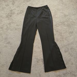 Escada Black Flare Dress Tuxedo Pants